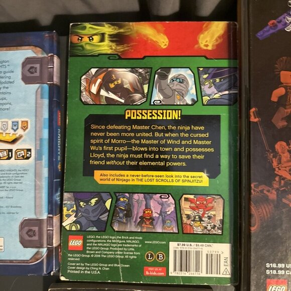 Lot of 6 Lego Books Ninjago Bionicle Ghost Ninja Nexo Knights NO TOYS JUST BOOKS - Picture 10 of 14